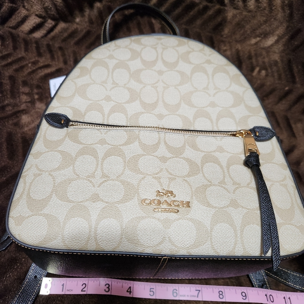 Coach Purse Backpack, NWT